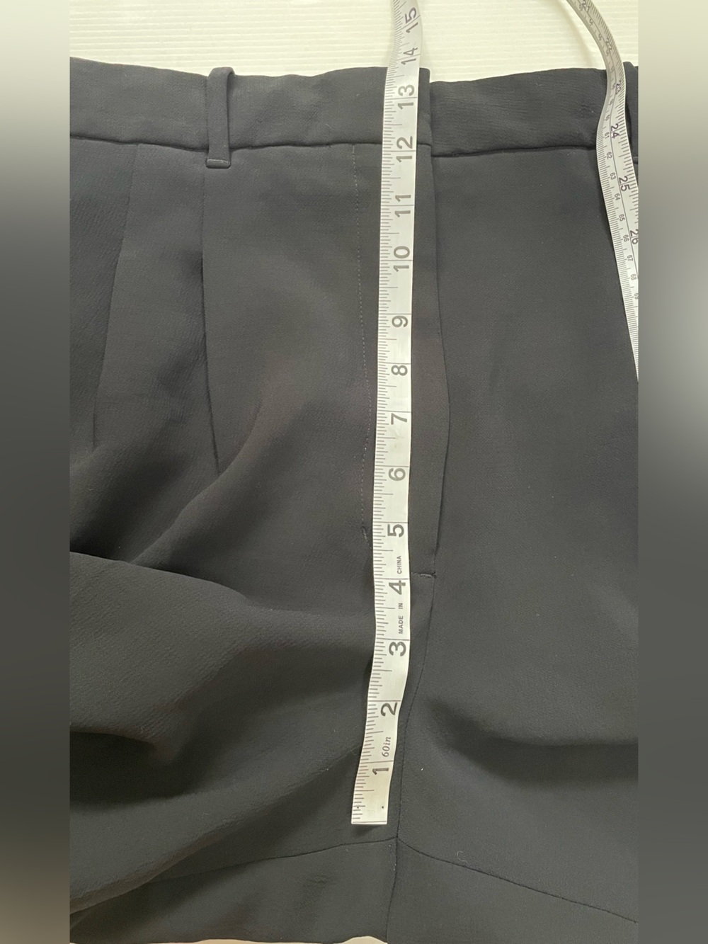 Wilfred Alanya Dress Pant Black Crepette High Waisted Pleated Size 16 - Picture 8 of 8